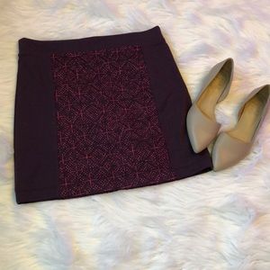 American Eagle Outfitters | pattern block skirt